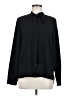 French Connection 100% Polyester Black Long Sleeve Blouse Size 8 - photo 1