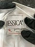 Jessica 100% Polyester Paisley Ivory Cocktail Dress Size 12 - photo 7