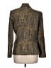 Le Suit Paisley Gold Blazer Size 10 - photo 2