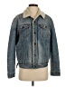 Levi's 100% Polyester Blue Denim Jacket Size S - photo 1