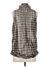 J.Crew Houndstooth Silver Sleeveless Blouse Size S - photo 2