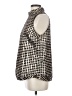 J.Crew Houndstooth Silver Sleeveless Blouse Size S - photo 5