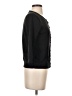 August Silk Black Cardigan Size S - photo 4