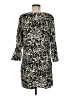 J.Crew Animal Print Black Casual Dress Size 8 - photo 2