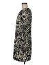 J.Crew Animal Print Black Casual Dress Size 8 - photo 5