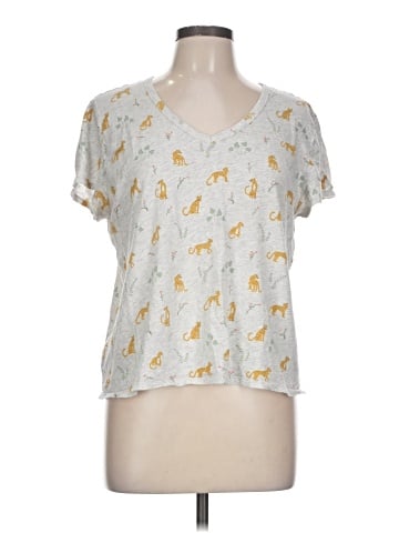 Ann Taylor LOFT Short Sleeve T-Shirt (view 1)