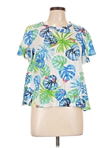 Rebecca Malone Short Sleeve Blouse (view 1)