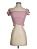Billabong Pink Short Sleeve Top Size S - photo 1