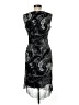 Wearever 100% Polyester Paisley Black Cocktail Dress Size 6 - photo 2