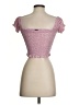 Billabong Pink Short Sleeve Top Size S - photo 2