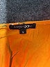 Papermoon 100% Polyester Yellow Short Sleeve Blouse Size M - photo 7