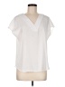 Apt. 9 White Short Sleeve Blouse Size M - photo 1