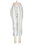 MNG Stripes White Casual Pants Size 6 - photo 1