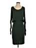 mark. Solid Green Casual Dress Size S - photo 1