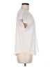Apt. 9 White Short Sleeve Blouse Size M - photo 4