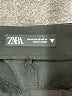 Zara Solid Black Shorts Size XS - photo 3