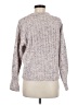 Ann Taylor LOFT Tweed Gray Pullover Sweater Size M - photo 2