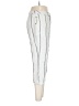 MNG Stripes White Casual Pants Size 6 - photo 4