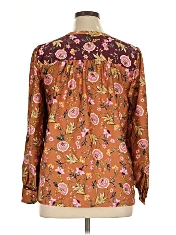 Ann Taylor LOFT Long Sleeve Blouse (view 2)
