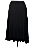 Maggie Barnes Solid Black Formal Skirt Size 0X - photo 2