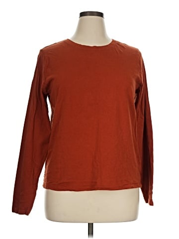 Time and Tru Long Sleeve T-Shirt (view 1)