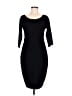 JS Collections Solid Black Cocktail Dress Size 8 - photo 1