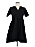 Evolverie Solid Black Casual Dress Size M - photo 1