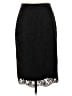 Talbots 100% Polyester Black Formal Skirt Size 4 - photo 1