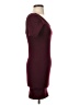 Forever 21 Solid Burgundy Cocktail Dress Size S - photo 4