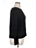 Pink Clover Black Long Sleeve Top Size XL - photo 4
