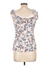 Ann Taylor LOFT Outlet Ivory Sleeveless Top Size L - photo 2