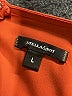 Stella & Dot 100% Polyester Orange Short Sleeve Blouse Size L - photo 4
