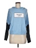 Romwe Blue Sweatshirt Size M - photo 1