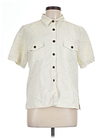 Caribbean Joe Short Sleeve Blouse (view 1)