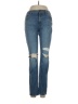 DL1961 Hearts Blue Jeans Size 16 - photo 1