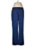 Talbots Polka Dots Blue Jeans Size 8 - photo 1