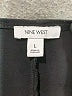 Nine West Solid Black Cocktail Dress Size L - photo 7