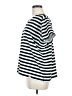 Unbranded Stripes Black Short Sleeve Top Size M - photo 5