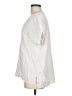 Matty M 100% Cotton Ivory Short Sleeve Blouse Size M - photo 5
