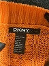 DKNY 100% Cotton Orange Pullover Sweater Size L - photo 4