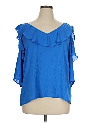 Bold Elements 3/4 Sleeve Blouse (view 1)