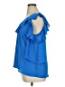 Bold Elements 100% Polyester Blue 3/4 Sleeve Blouse Size XL - photo 5