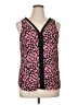 Candie's 100% Polyester Black Sleeveless Blouse Size XL - photo 1