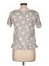 Assorted Brands Gray Short Sleeve Top Size L - photo 2