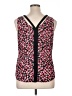 Candie's 100% Polyester Black Sleeveless Blouse Size XL - photo 2