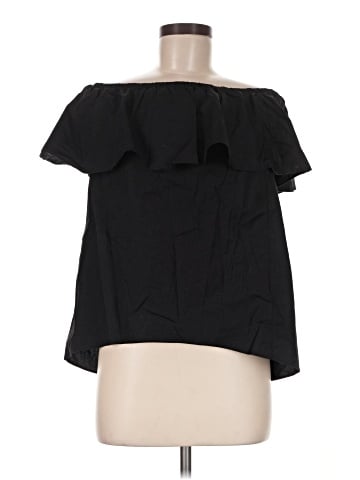 MICHAEL Michael Kors Short Sleeve Blouse (view 1)