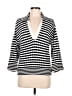 Ann Taylor Factory 100% Cotton Stripes Black Pullover Sweater Size M - photo 1