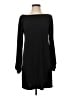 Laundry by Shelli Segal Solid Black Casual Dress Size 4 - photo 1