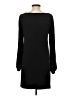 Laundry by Shelli Segal Solid Black Casual Dress Size 4 - photo 2