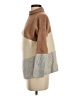 French Connection Color Block Tan Turtleneck Sweater Size XS - photo 5
